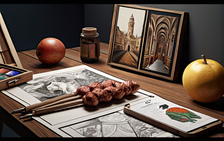 ** A breathtaking illustration showcasing a unique artistic style, suitable for a portfolio. Emphasize quality over quantity. Show adaptability by incorporating different techniques and subjects.
**