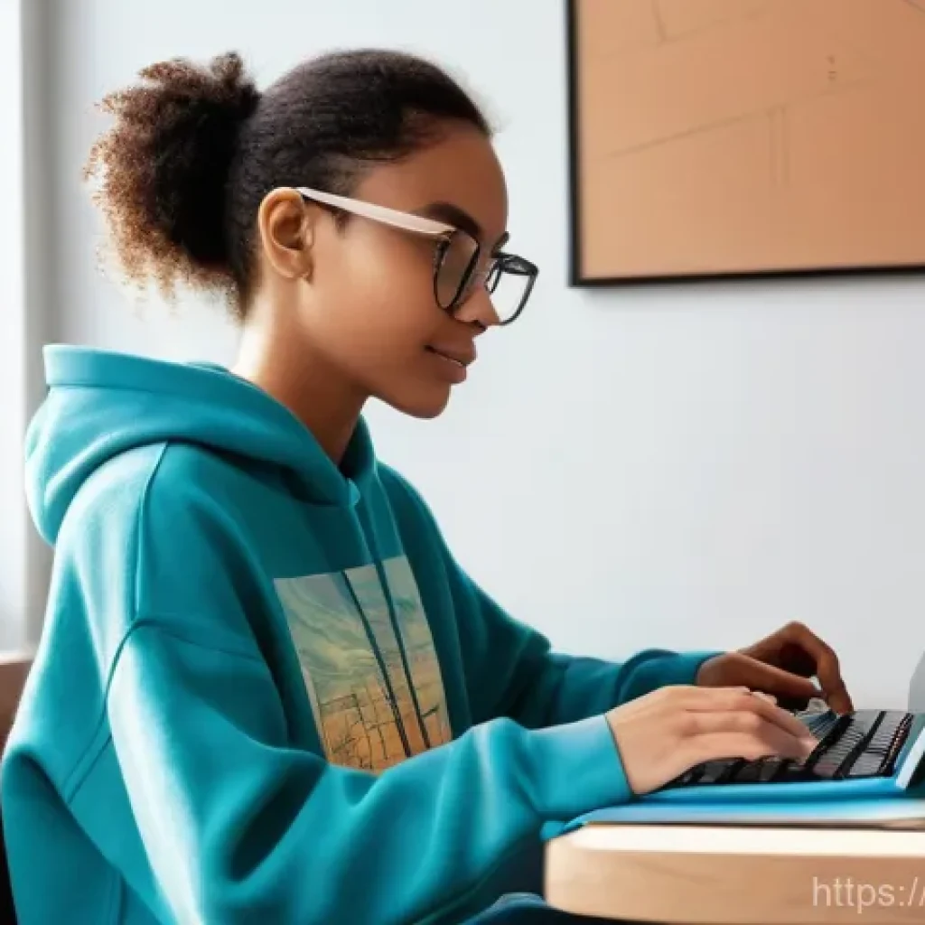 디지털 일러스트 작업 속도 향상 비법 - **Prompt: The Focused Digital Creator**
"A vibrant, medium shot of a diverse young adult digital...